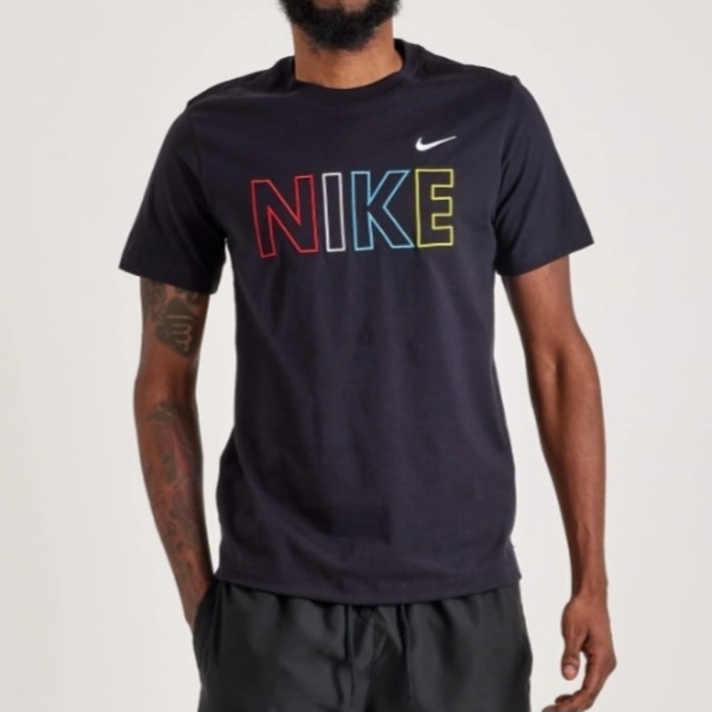 Nike Tee with Colorful embroidered